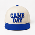 Game Day White & Blue Unisex Hat